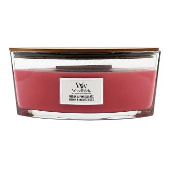 WoodWick Vonná sviečka loď Melon & Pink Quartz 453,6 g