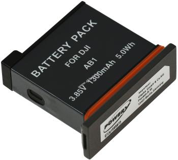 Helyettesítő sportkamera akku Action-Cam DJI Omso Action