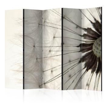 Paraván White Dandelion Dekorhome 225x172 cm (5-dielny)