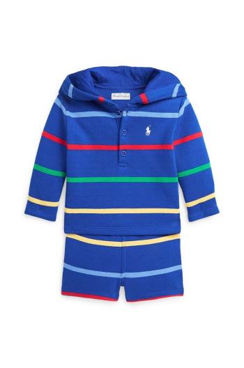 Sada pre bábätká Polo Ralph Lauren tmavomodrá farba