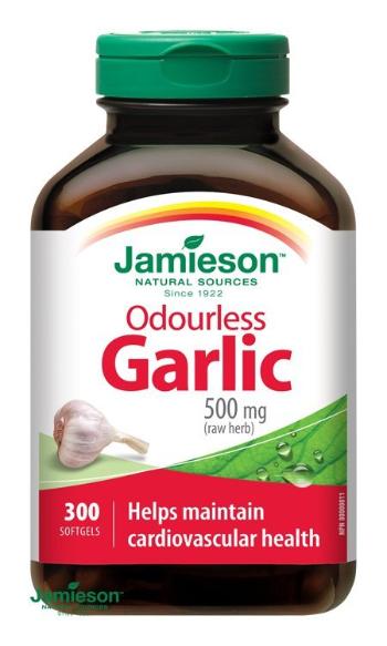 Jamieson Cesnak bez zápachu 500 mg 300 cps