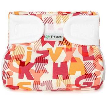 T-tomi Ortopedické abdukčné nohavičky – suchý zips Pink Alphabet 3 – 6 kg (8595695404124)