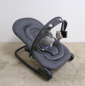 CHICCO Hojdačka Hoopla - Moon Grey 0m+, do 18 kg