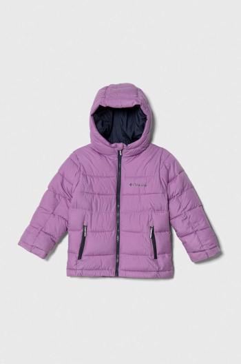 Detská bunda Columbia U Pike Lake II Hdd Jacke fialová farba