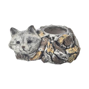 InDecor Keramický obal na kvetináč líška Ebi, 34 x 25 x 17 cm