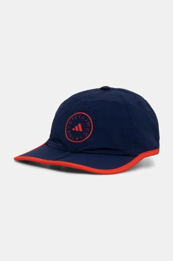Šiltovka adidas by Stella McCartney tmavomodrá farba, s nášivkou, JP1176