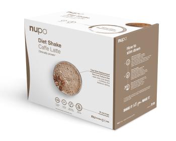 NUPO diétny nápoj v prášku - Caffe Latté (Value Pack) 960 g 30 ks