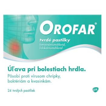 OROFAR pas ord 24 tvrdých pastiliek