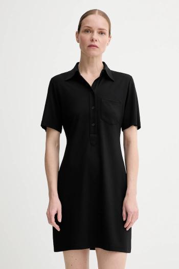 Šaty Filippa K čierna farba, mini, rovný strih, 31746.FK
