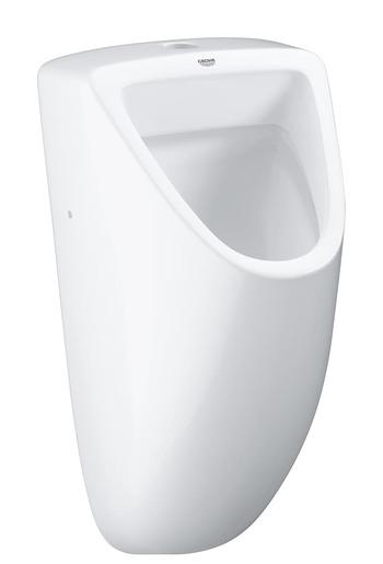 Pisoár závesný GROHE Bau Ceramic alpská biela zadný odpad 39439000