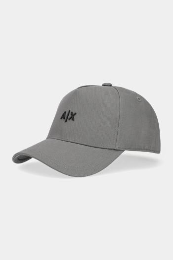 Čiapka Armani Exchange zelená farba, s nášivkou, 954112 CC571