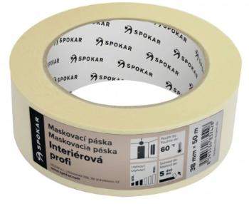 SPOKAR - Maskovacia maliarska páska PROFI 38mm x 50m