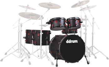 DDRUM Hybrid 6 Acoustic/Trigger Black Akustická bicia sada