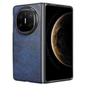 LEATHER Ochranný kryt pre Huawei Mate X6 modrý