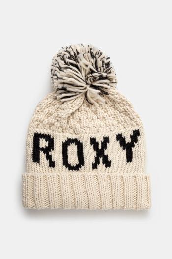 Čiapka Roxy Tonic Beanie béžová farba, ERJHA04281