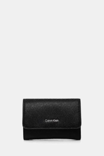 Peňaženka Calvin Klein dámska, čierna farba, K60K612939