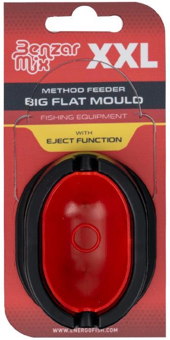 Benzar formička s tlačítkom method feeder big flat xxl