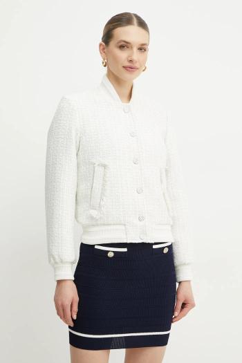 Bunda Guess NEW GLORIA béžová farba, prechodná, W5RL10 WGVH2