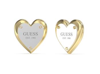 Guess Cercei bicolori inimă All You Need Is Love JUBE04209JWYGRHT/U