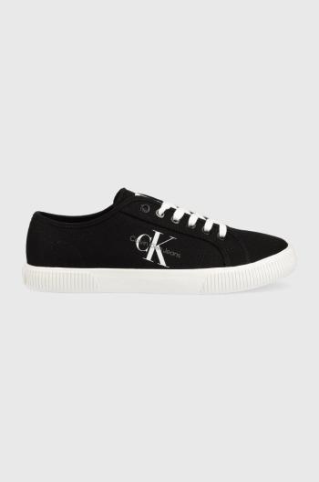 Tenisky Calvin Klein Jeans ESS VULC MONO W dámské, černá barva, YW0YW00482