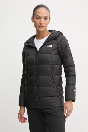 Páperová bunda The North Face Hyalite dámska, čierna farba, prechodná, NF0A7Z9R4H01