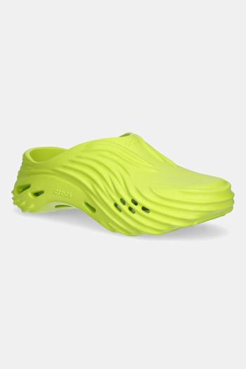 Šľapky Crocs Echo Wave Clog zelená farba, 210521
