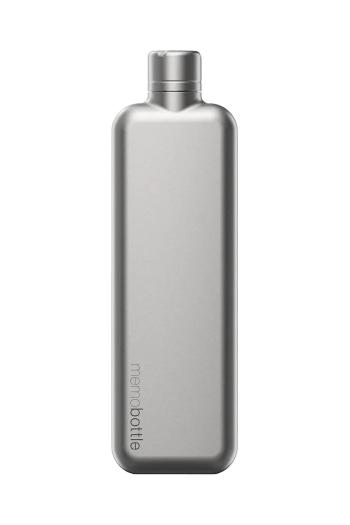 Fľaša na vodu Memobottle Stainless Steel Slim 6000 ml šedá farba