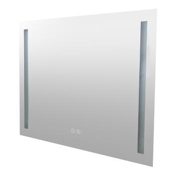 MEREO - Zrkadlo 100x70 cm s LED osvetlením CN151