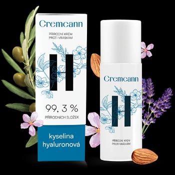 CREMCANN pleťový krém proti vráskam s kyselinou hyalurónovu - 50 ml - Annabis