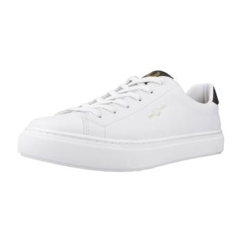 Fred Perry  B71 TUMBLED LEATHER  Módne tenisky Biela