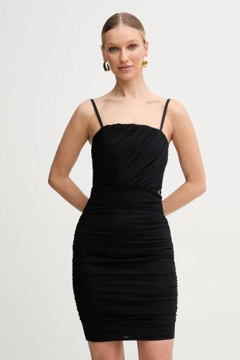 Šaty Guess CINTHIA čierna farba, mini, priliehavá, W5GK0D KBAH2