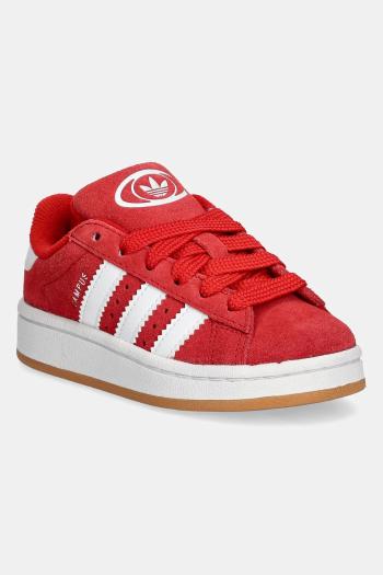 Detské tenisky adidas Originals CAMPUS 00s červená farba, JI4329