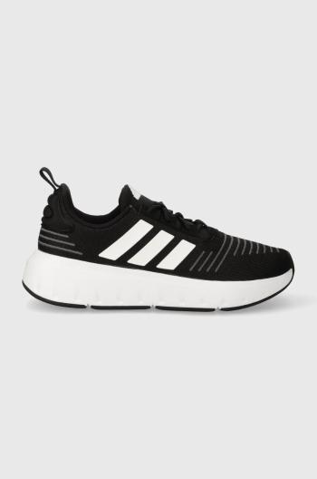 Detské tenisky adidas SWIFT RUN23 J čierna farba