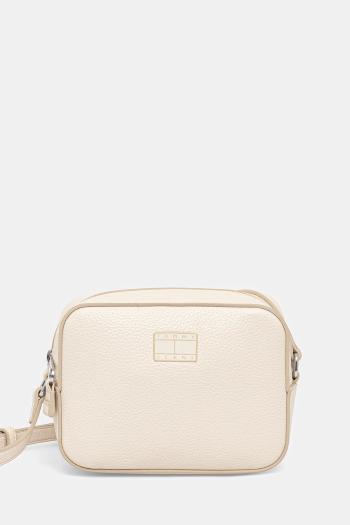 Kabelka Tommy Jeans béžová farba, AW0AW17543