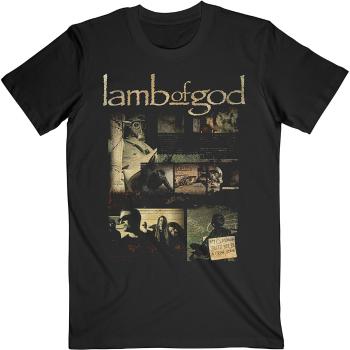 Lamb of God tričko Album Collage  one_size