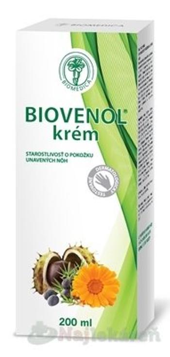 BIOMEDICA BIOVENOL krém na opuchnuté a unavené nohy 200 ml