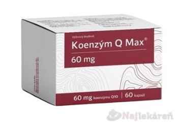 Neuraxpharm Bohemia Koenzým Q Max 60 mg kapsúl 60 ks