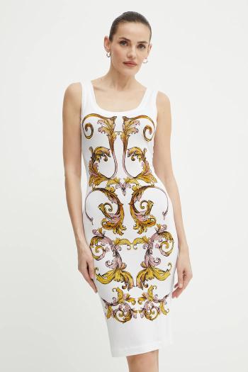 Šaty Versace Jeans Couture biela farba, mini, priliehavá, 78HAO9P6 JS473