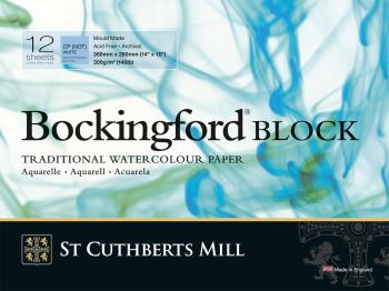 St Cuthberts Mill Bockingford C.P. Skicár 36 x 26 cm 300 g White