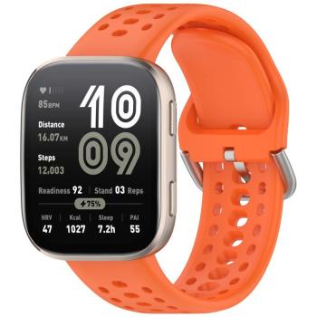 AIRY Silikónový remienok pre Amazfit Bip 6 oranžový
