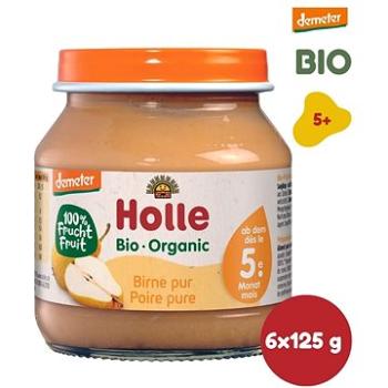 HOLLE BIO 100 % hruška 6× 125 g (7640104956242)