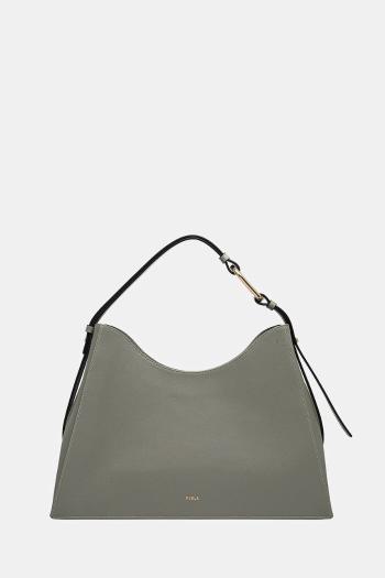 Kožená kabelka Furla zelená farba, WB01246 BX2045 AG700
