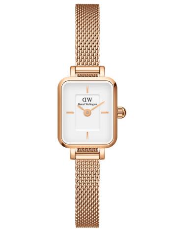 DANIEL WELLINGTON DÁMSKE HODINKY Quadro Mini Melrose 15mm DW00100727 + BOX (zw524c)