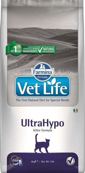 Farmina Vet Life cat ultrahypo granule pre mačky 5kg