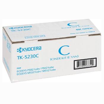 KYOCERA TK-5230C - originálny toner, azúrový, 2200 strán