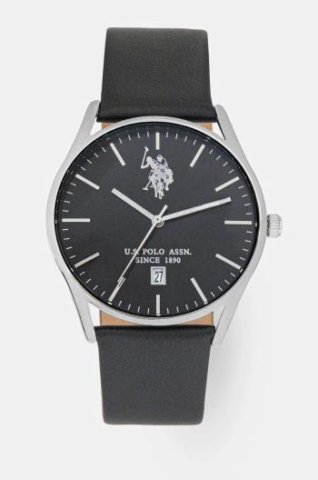 Hodinky U.S. Polo Assn. COLIN pánske, čierna farba, USP7085ST