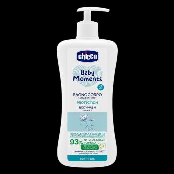 CHICCO Baby moments protection Šampón na telo s dávkovačom, 93% prírodných zložiek 750 ml