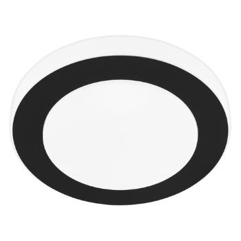 Stropné svetlo EGLO Led Carpi IP44 čierná 33682