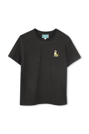 Detské bavlnené tričko Kenzo Kids s potlačou, K61138