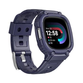 GLACIER Ochranné puzdro pre Fitbit Versa 4 / 3 / 2 / 1 modré